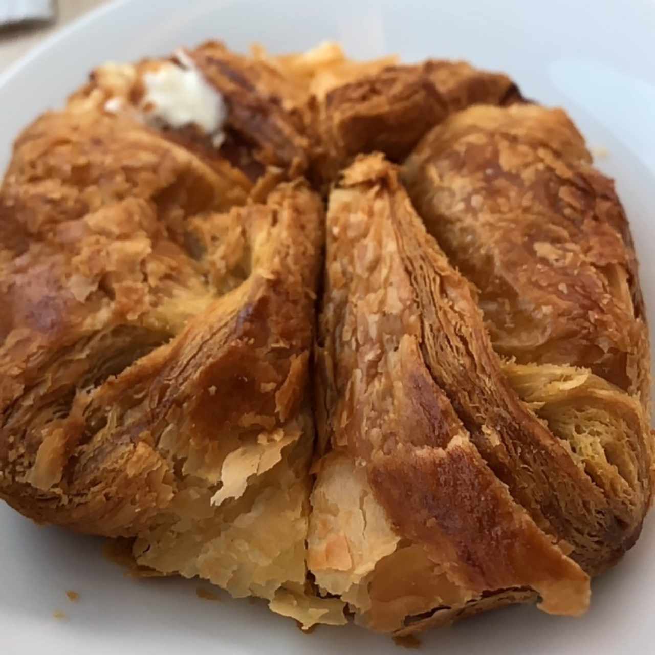 Pastelito de Jamón y Queso Crema