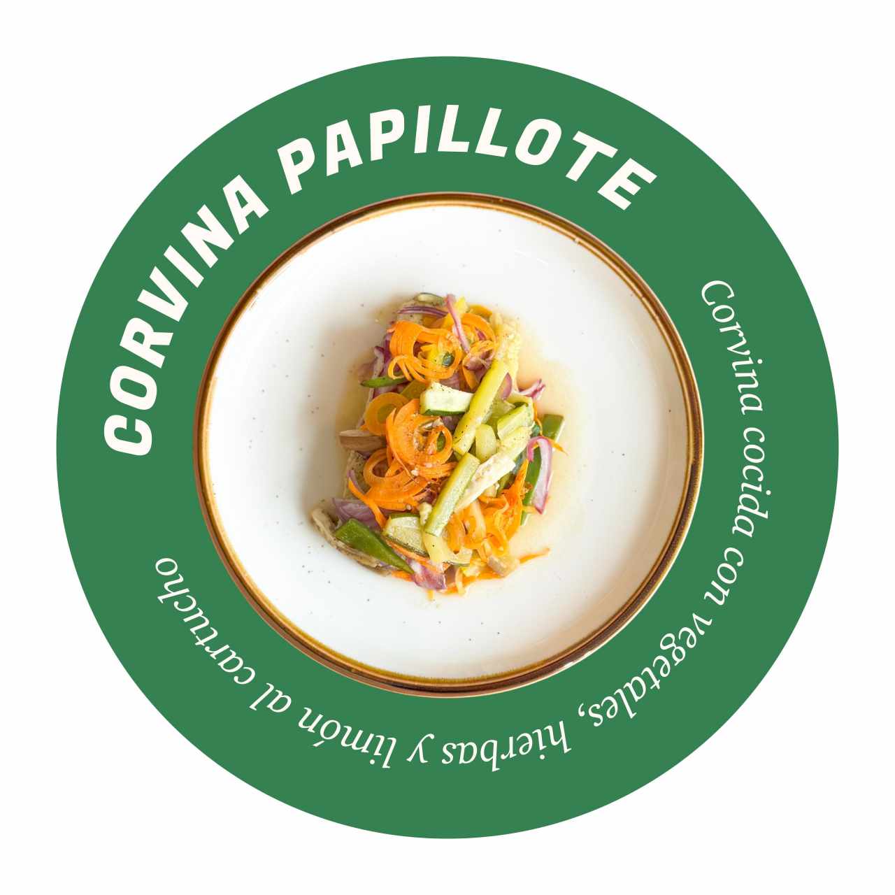 Corvina papillote