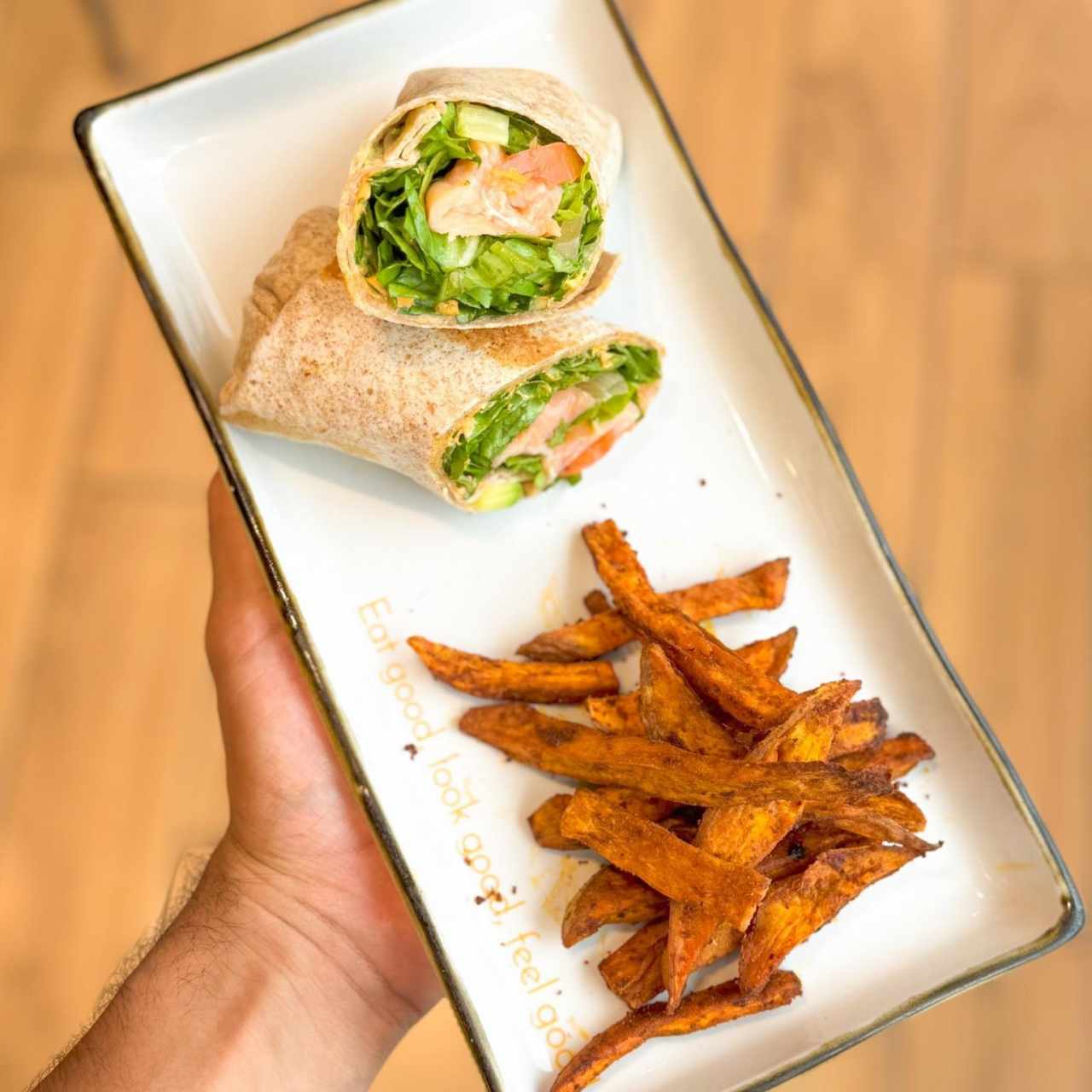 SALMÓN AHUMADO WRAP
