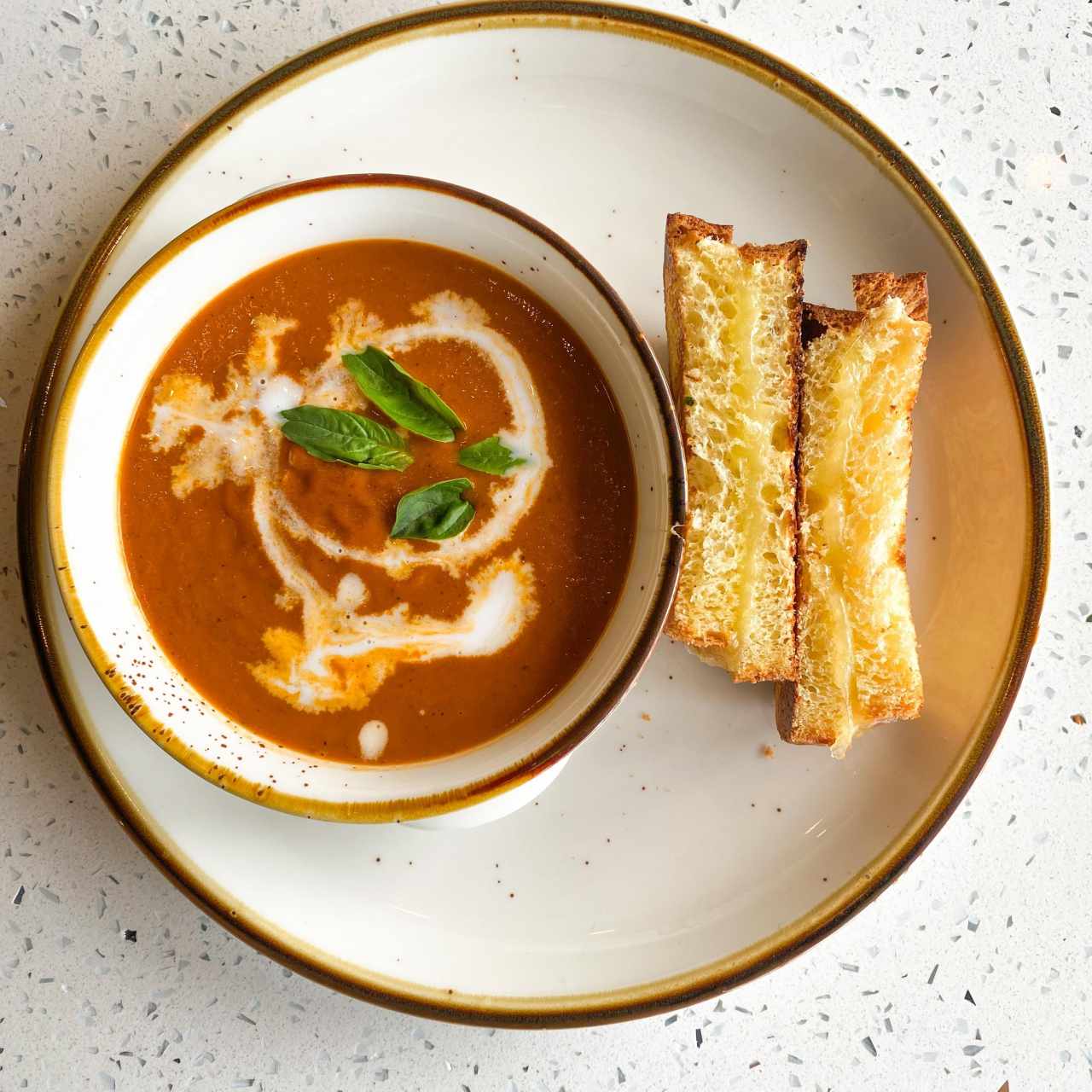 Tomato grilled cheese