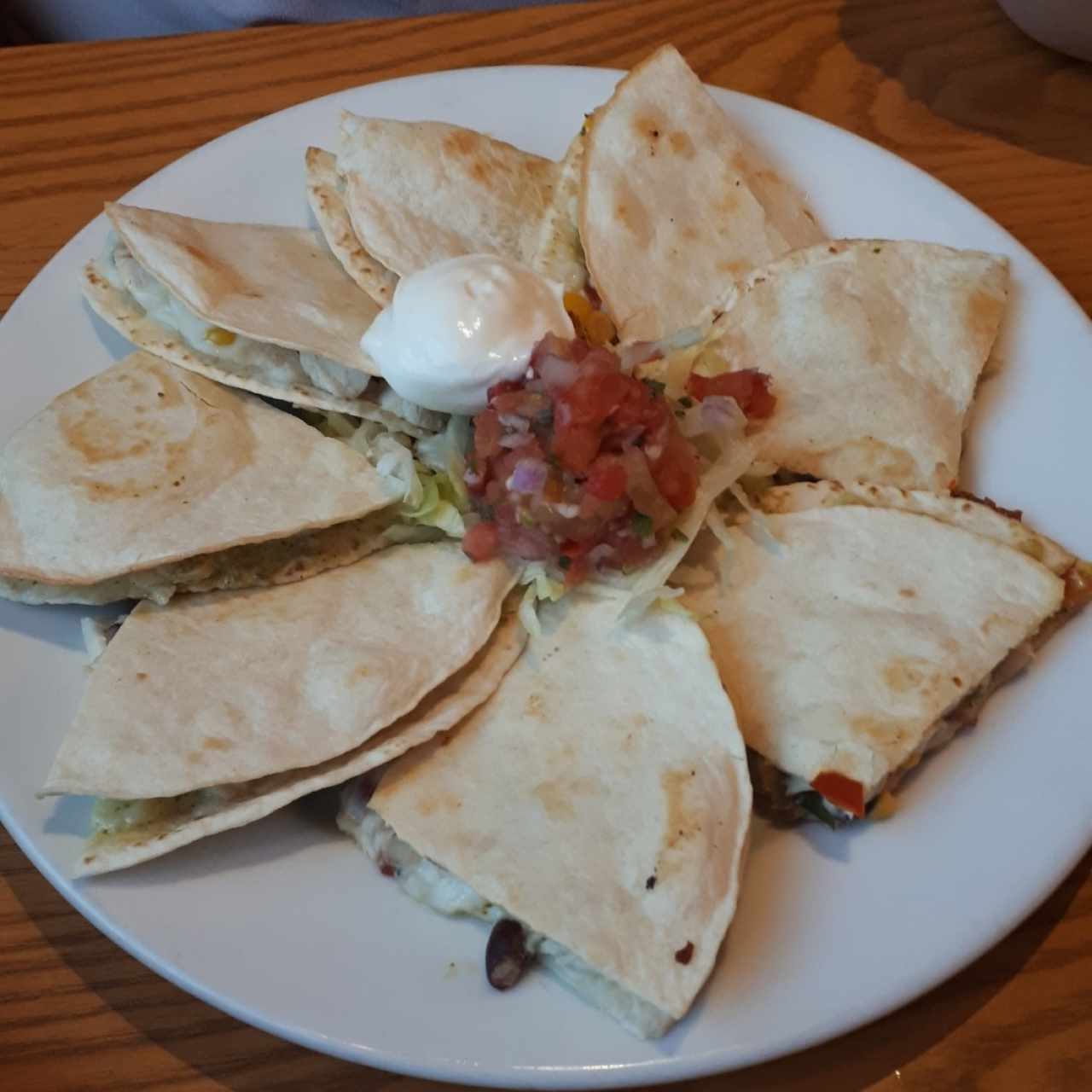 quesadillas