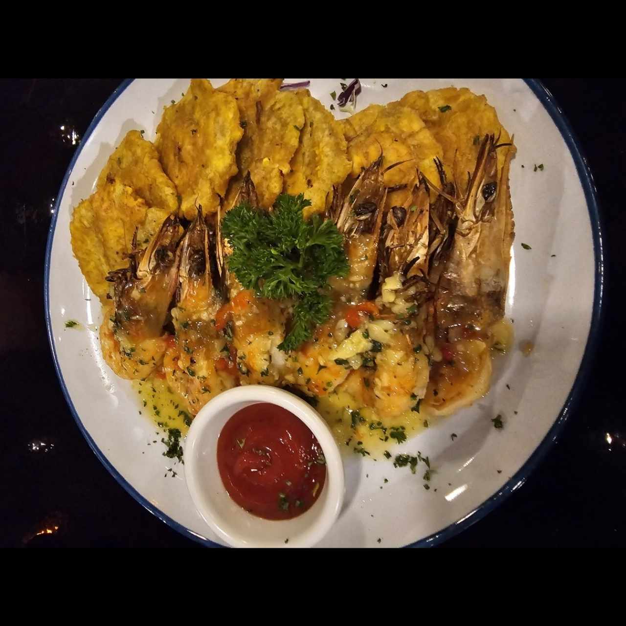 Langostinos - Al ajillo