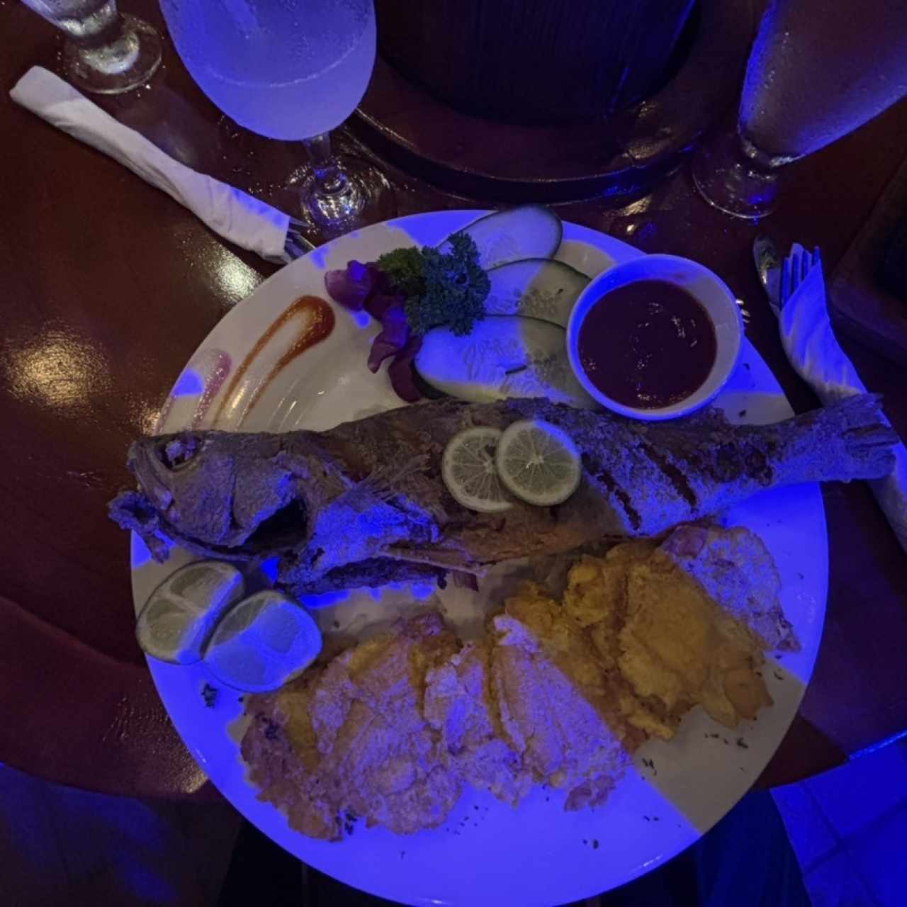 Del Mar - Corvina Frita Entera