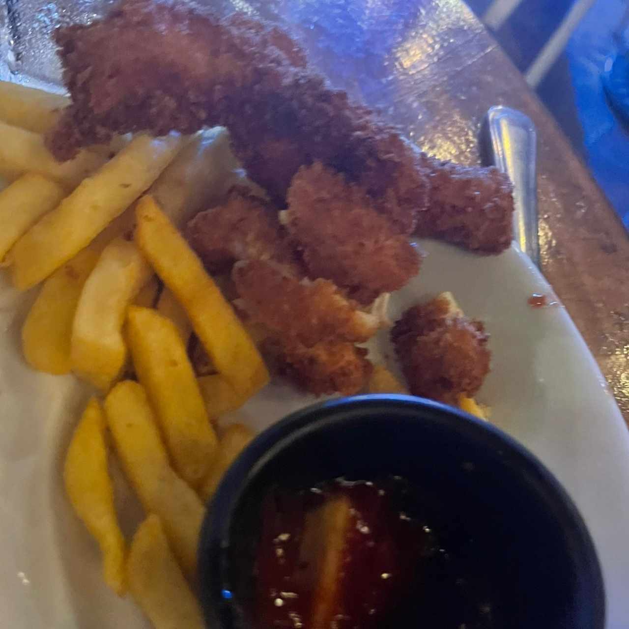 Deditos de pollo