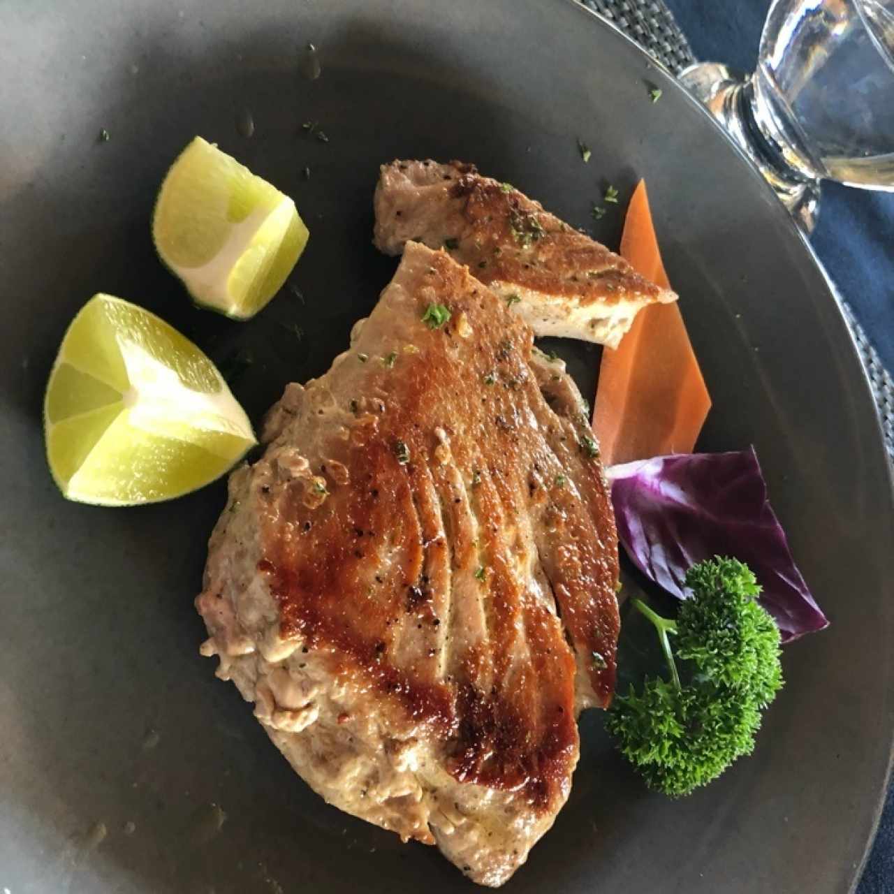 Atún a la plancha