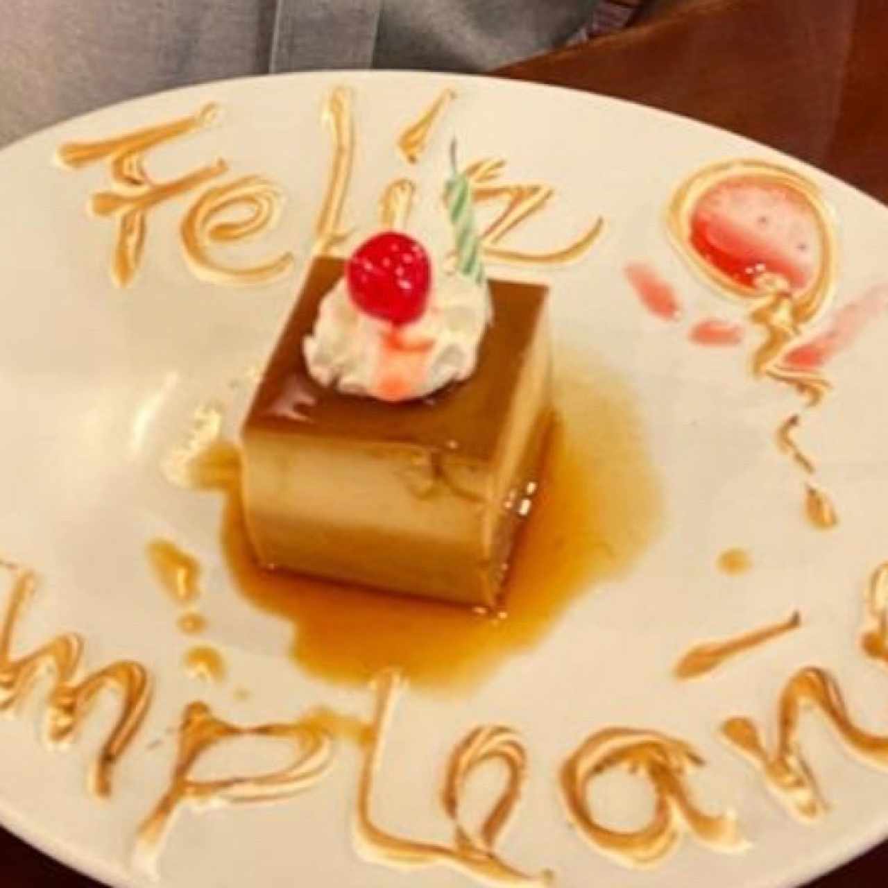 Flan de la casa 