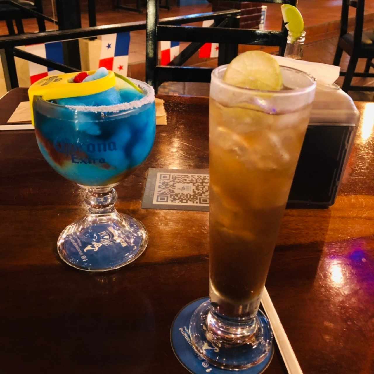 Margarotta Sirena y Long Island Iced Tea
