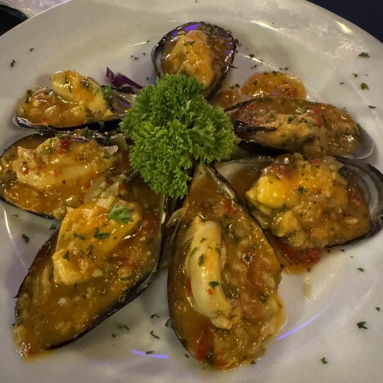 Mejillones al Ajillo