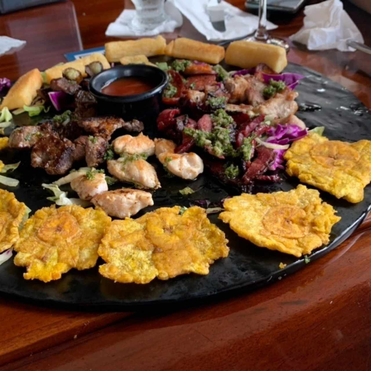 bandeja de carne