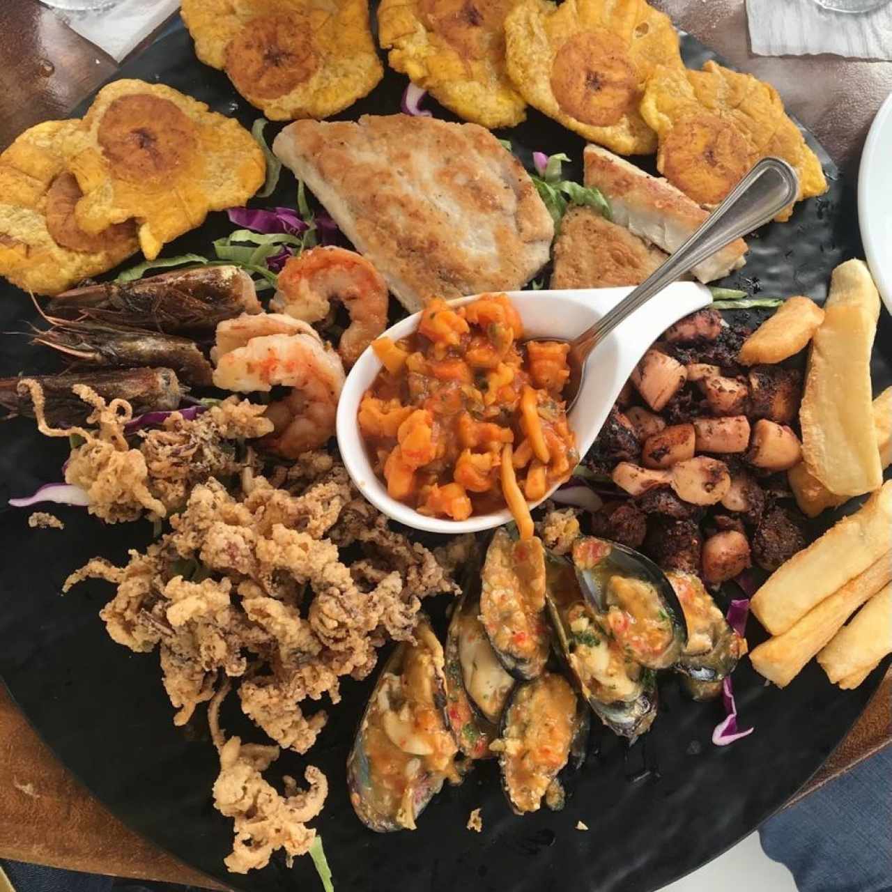 parrilla de mariscos 