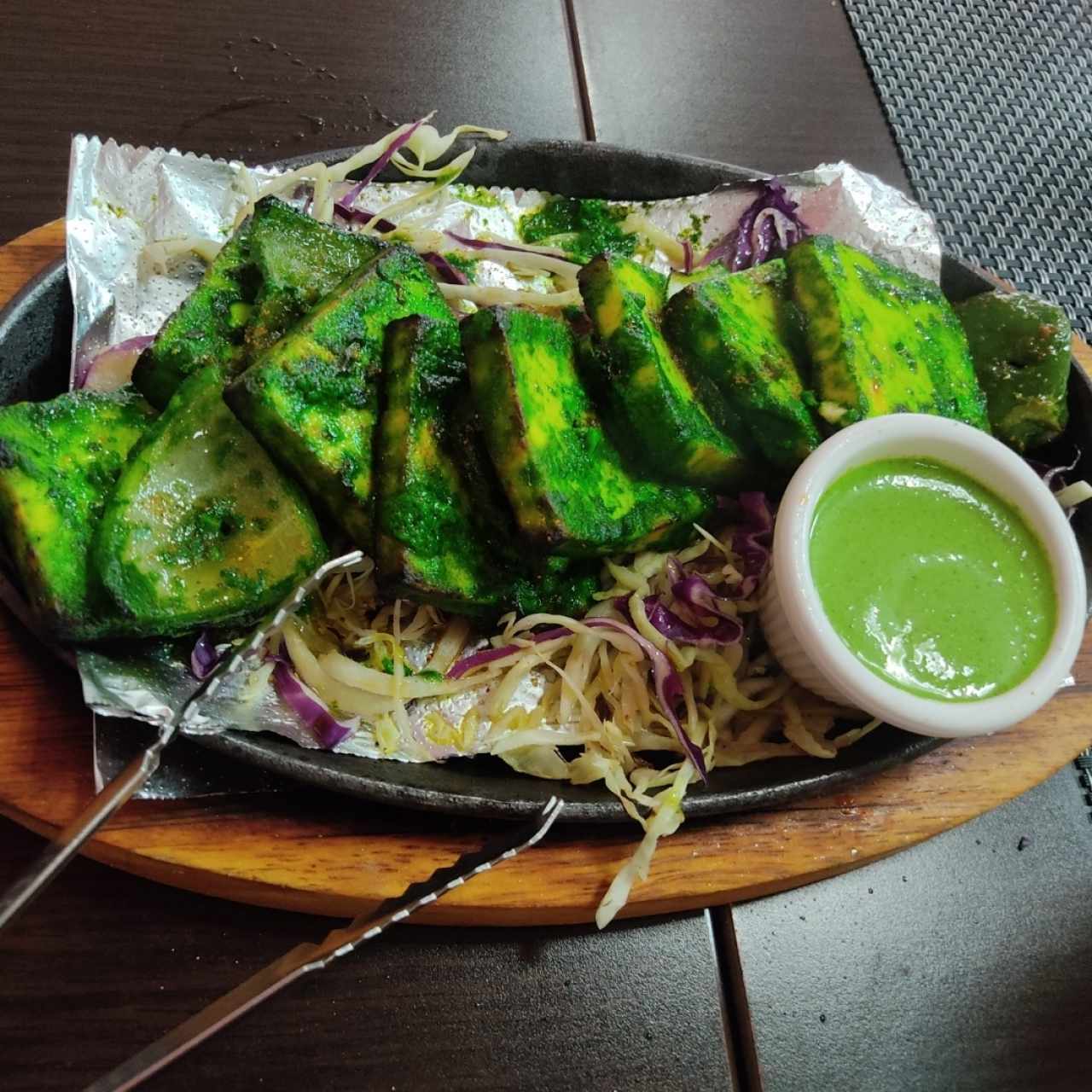 25. Hariyali Paneer Tikka