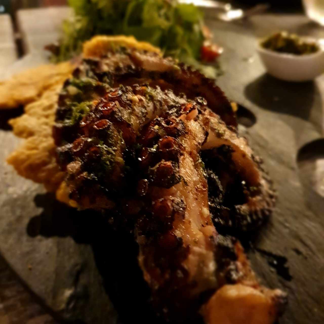 pulpo al grill