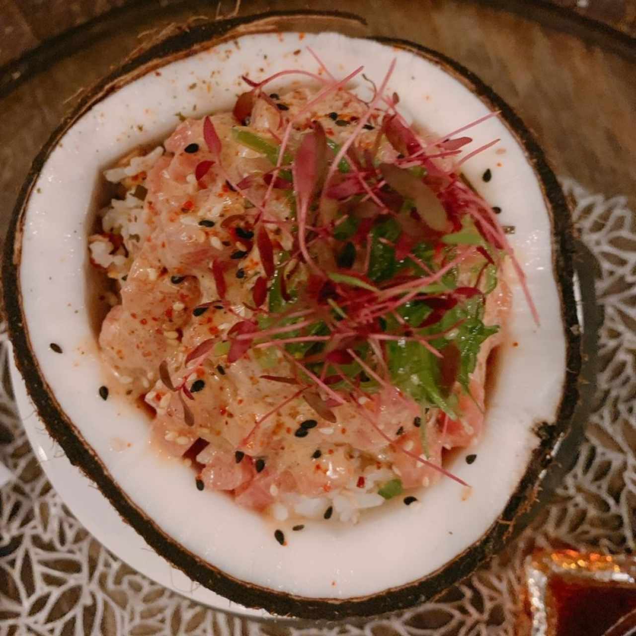 ON FIRE ! - CARIBBEAN TUNA POKE