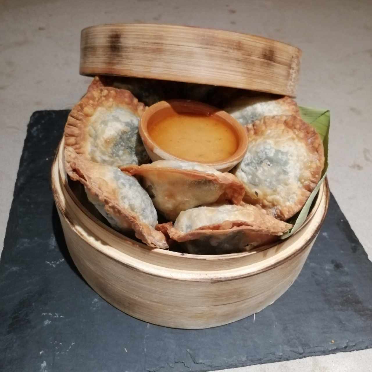 Raviolis fritos