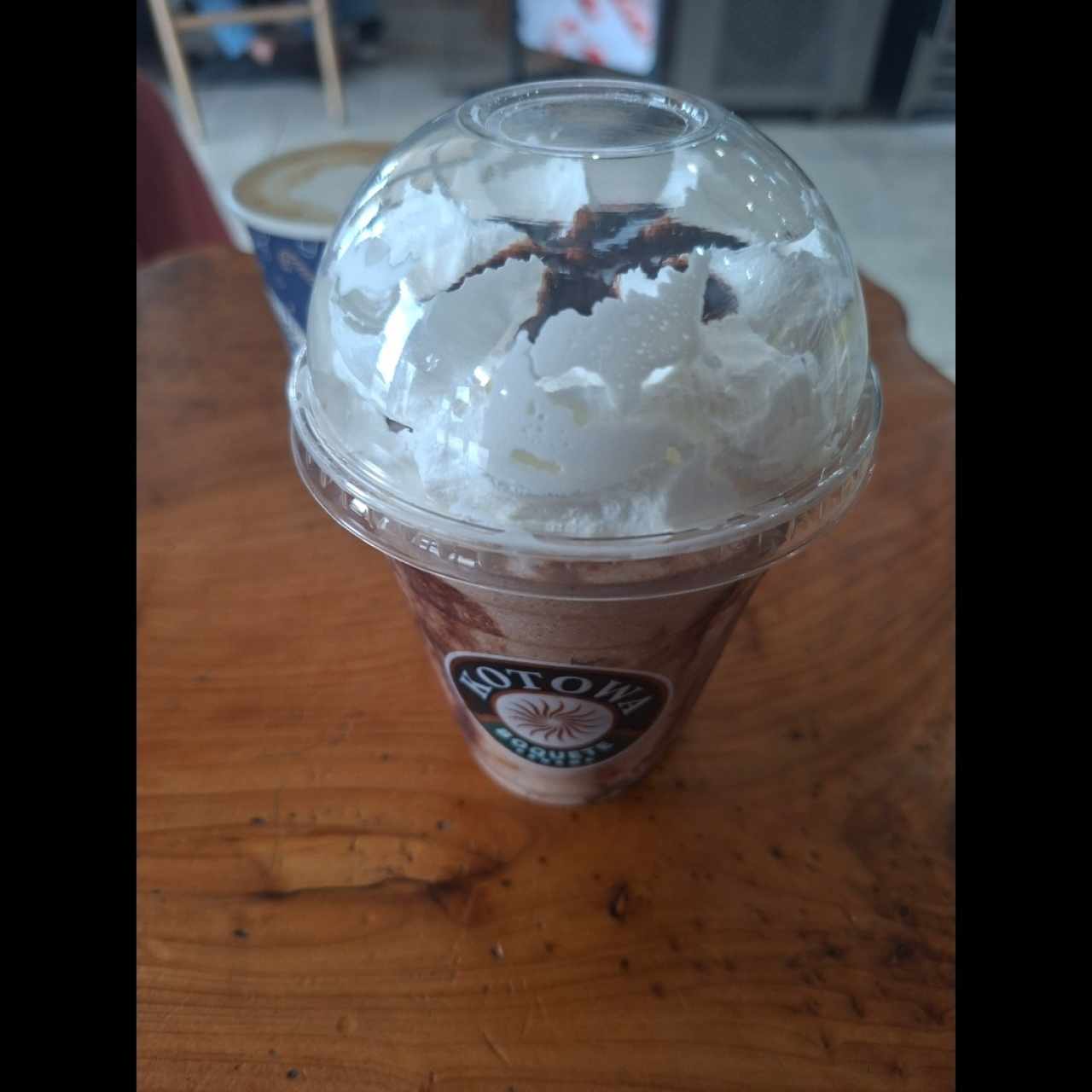 frappe menta con chocolate 