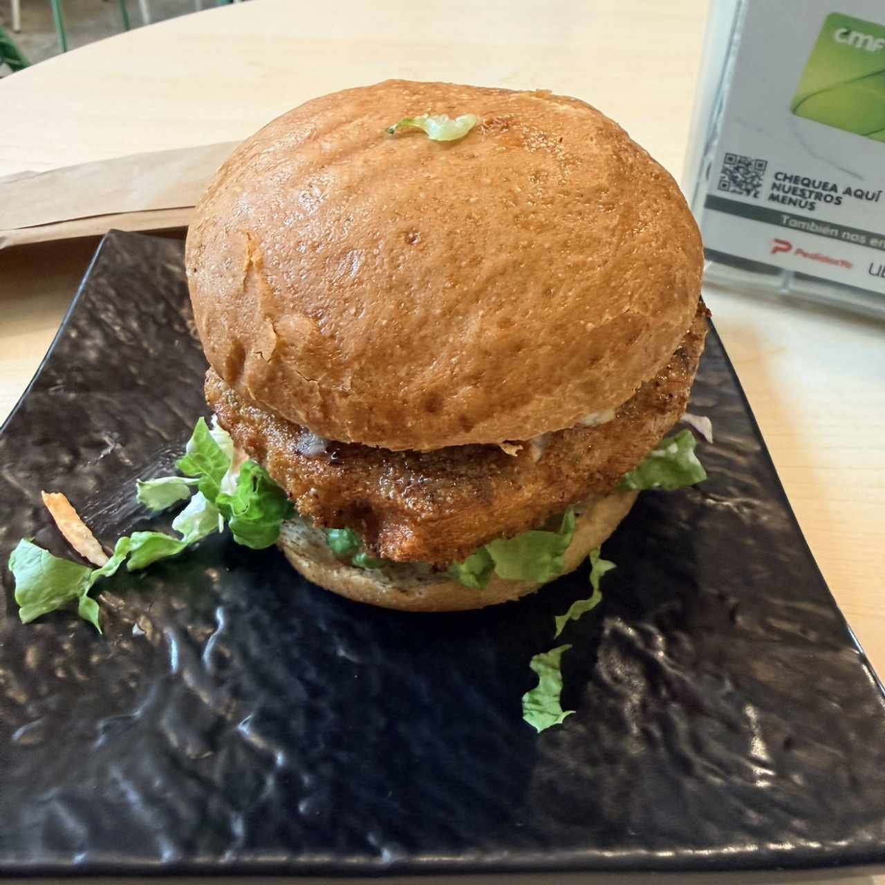 Hamburguesq de pollo 