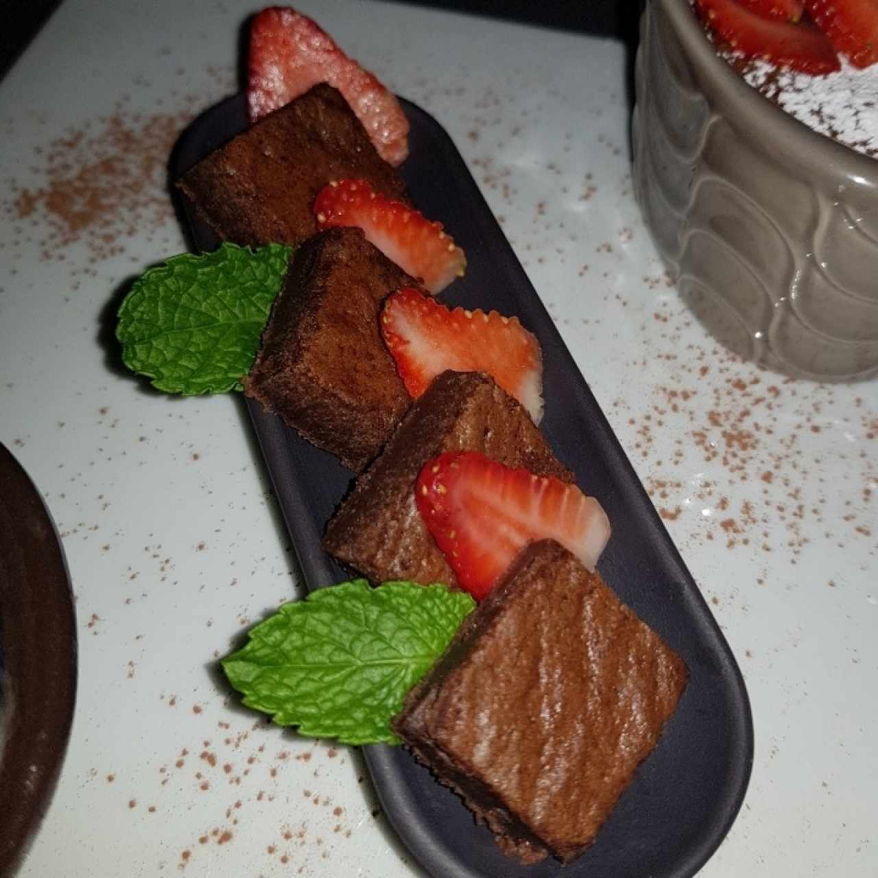 Brownie c Fresa
