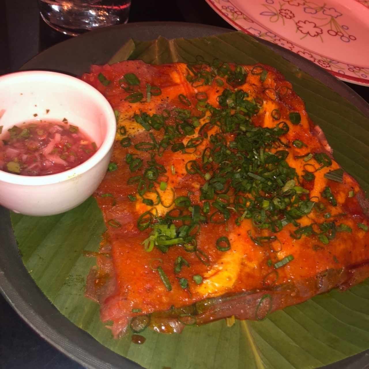 carpaccio con yuca