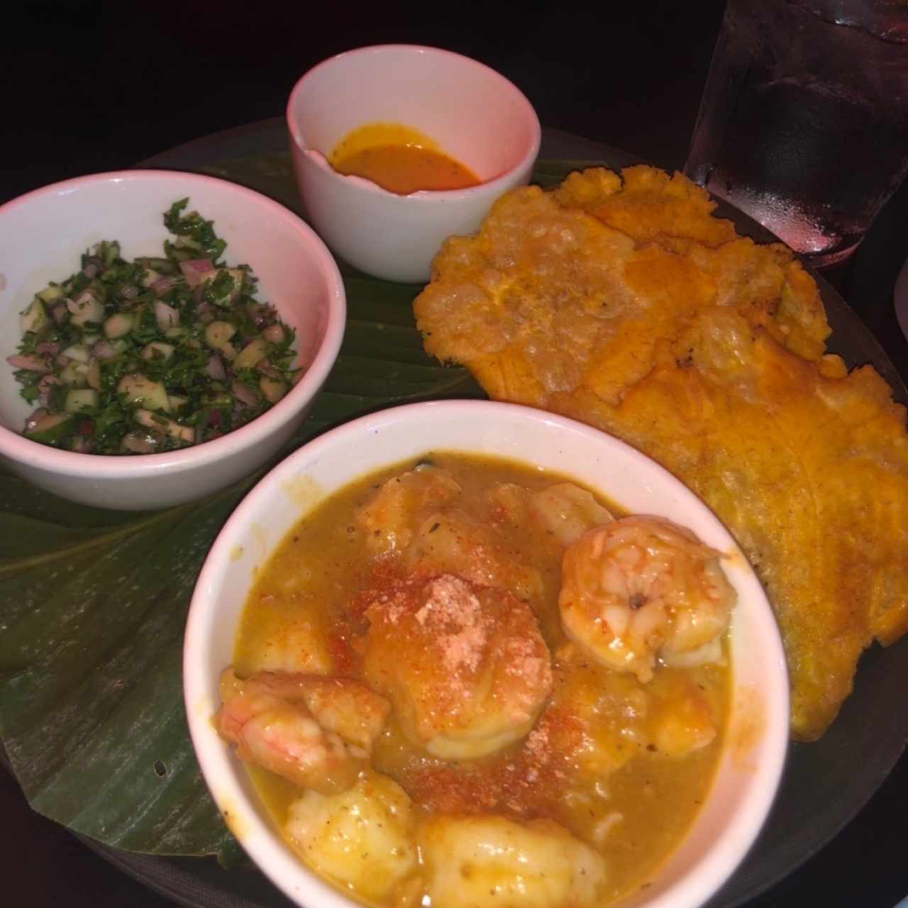 camarones a la caribeña