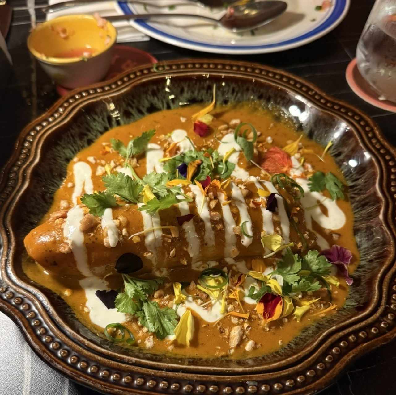 Bollo preñado con pulpo