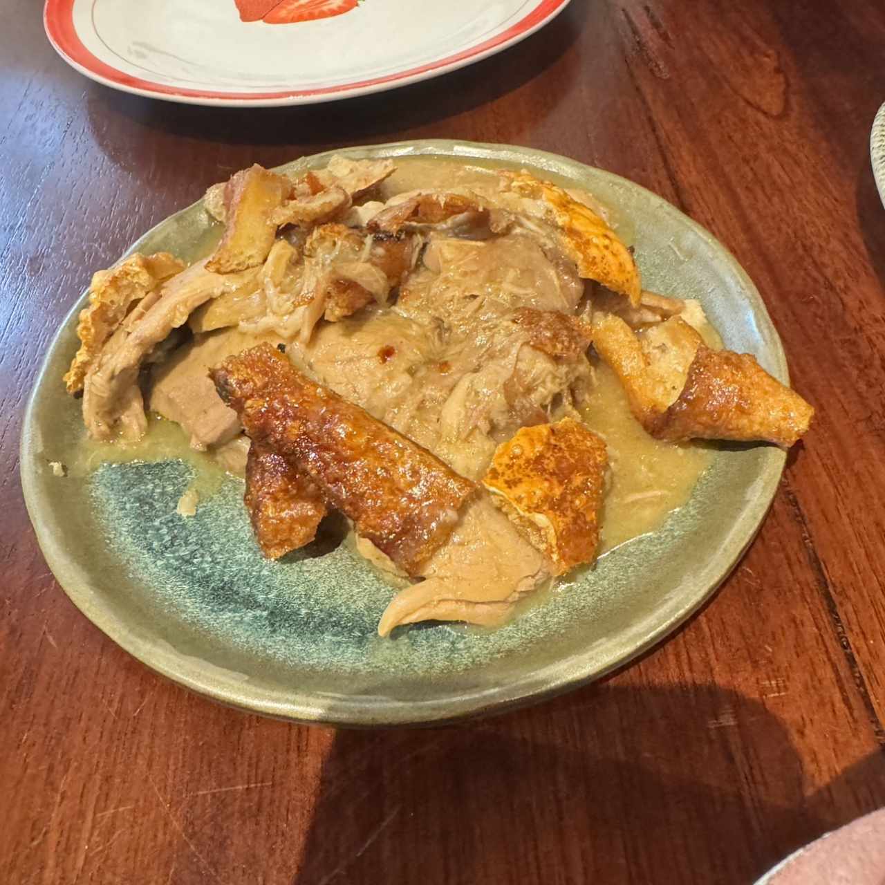 Pernil con chicharrón