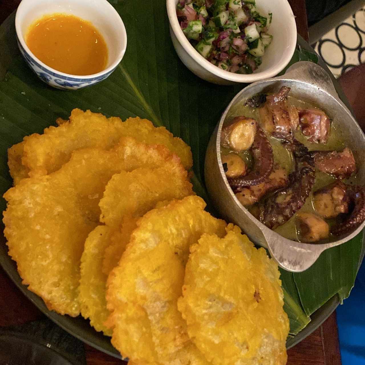 Pulpo al curry