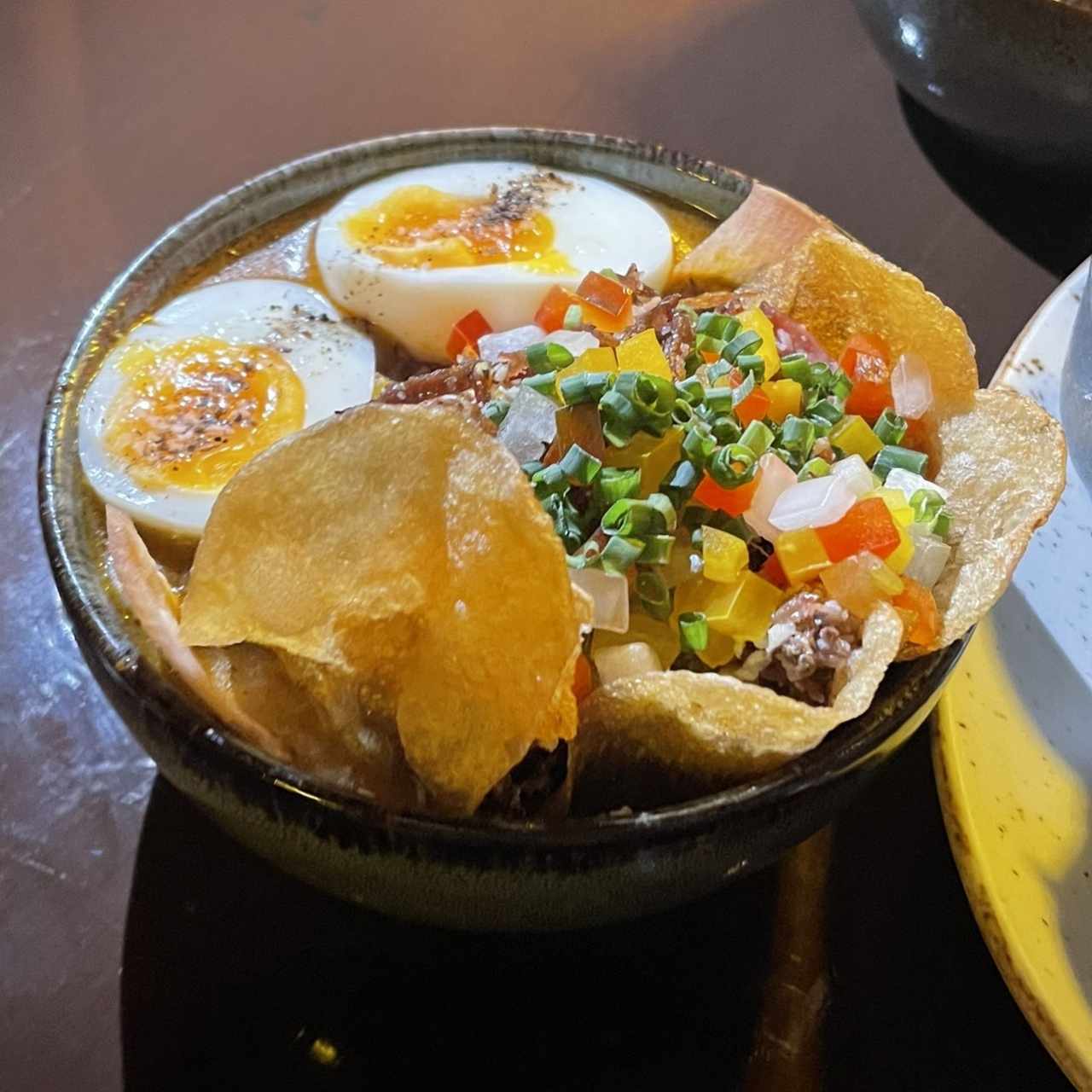 Guacho de res frita