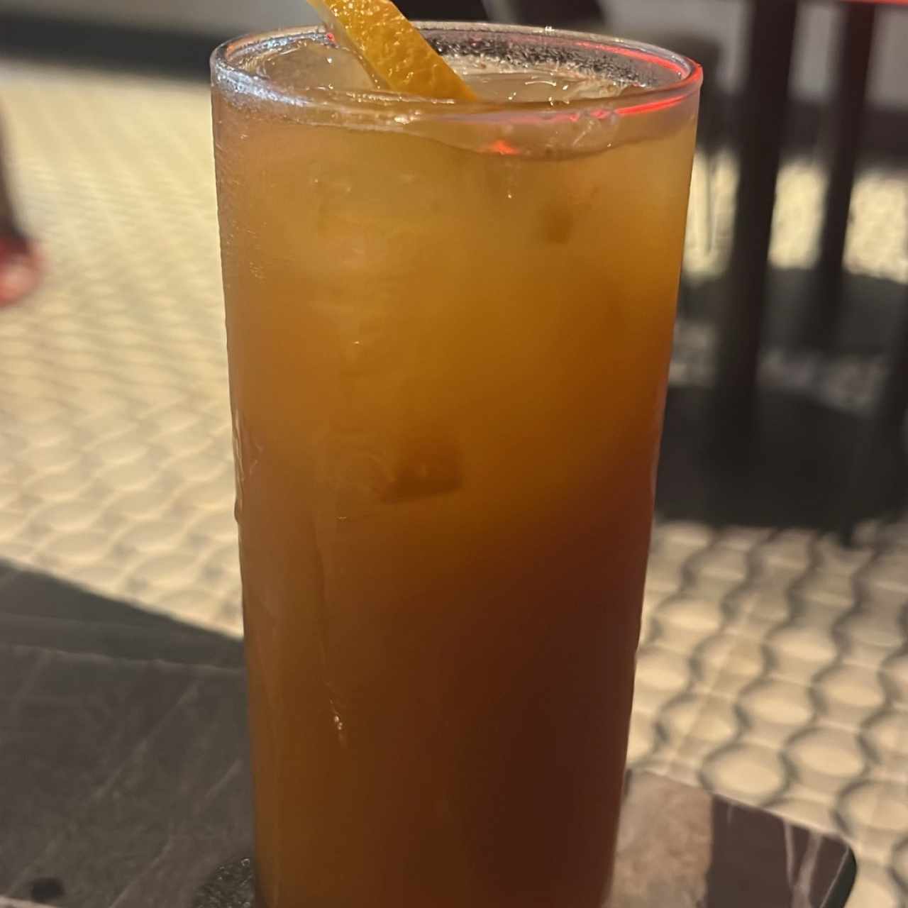 Jugo de naranja con genjibre y raspadura
