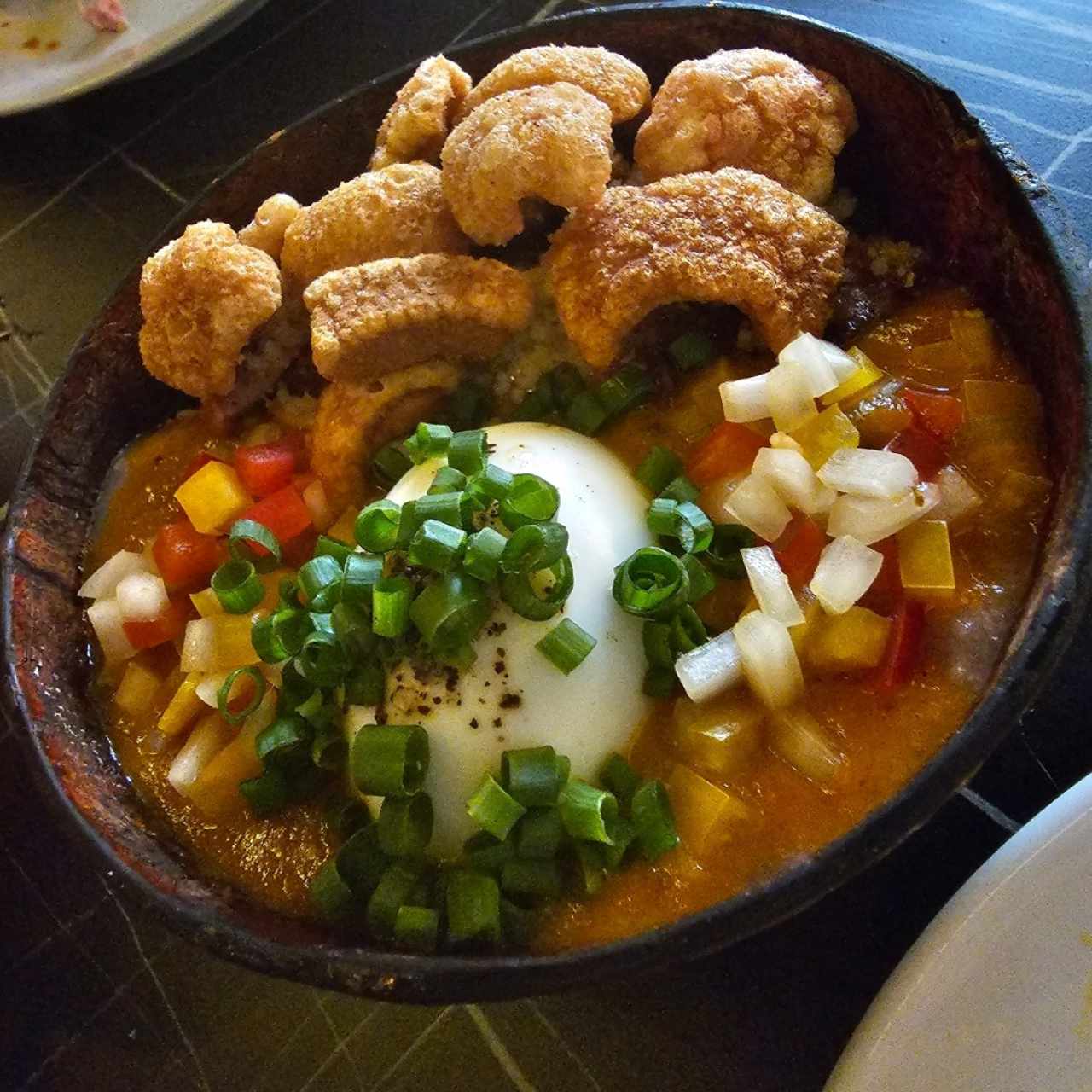 Guacho de panza de cerdo 