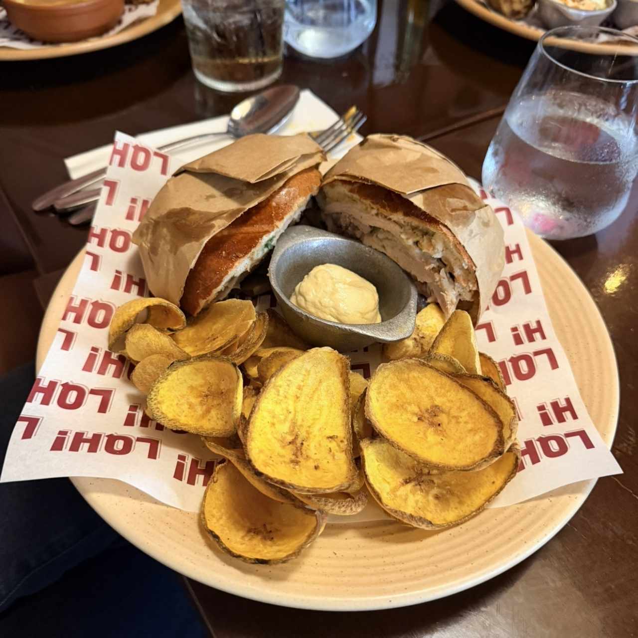 Emparedado de Pernil