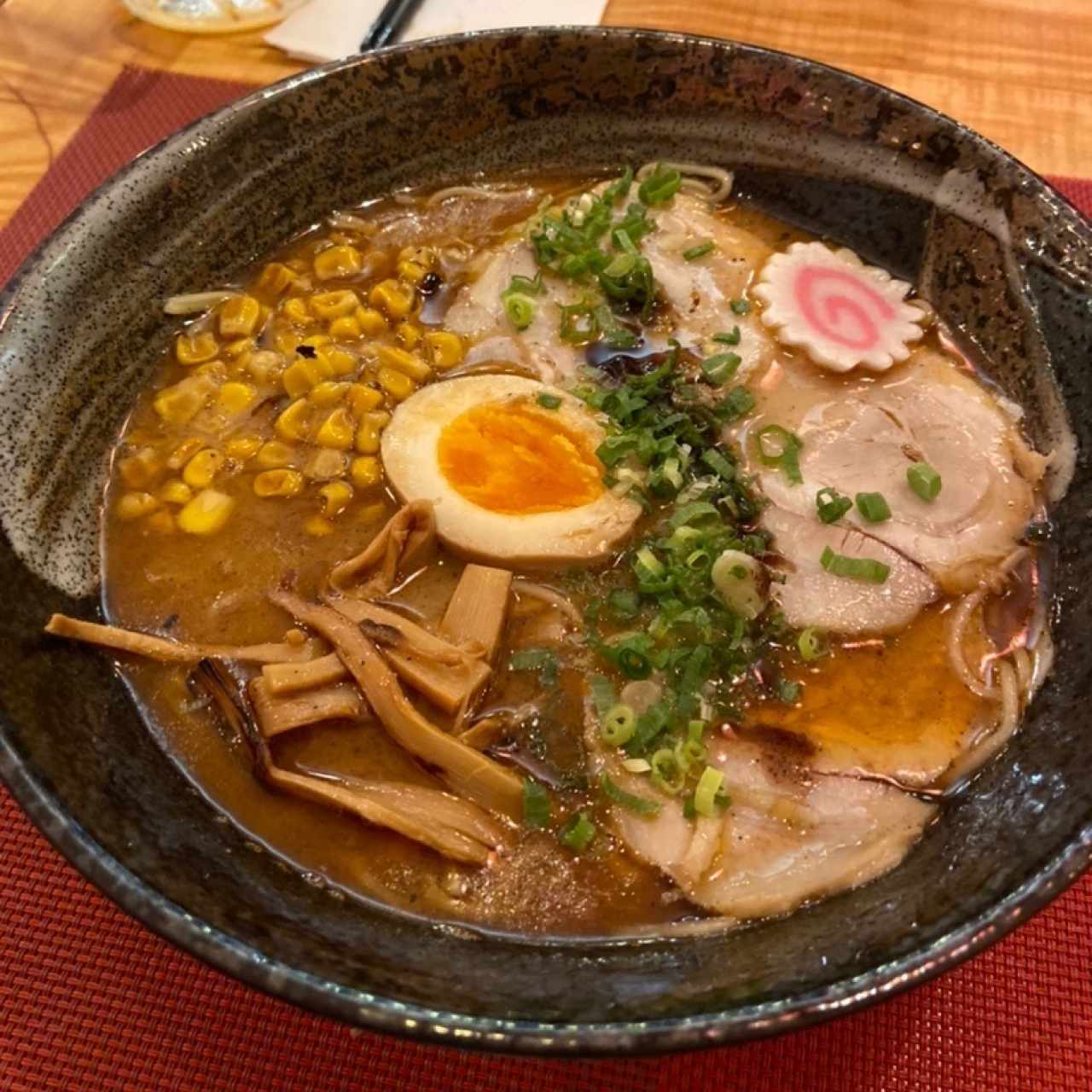Black garlic tonkotsu