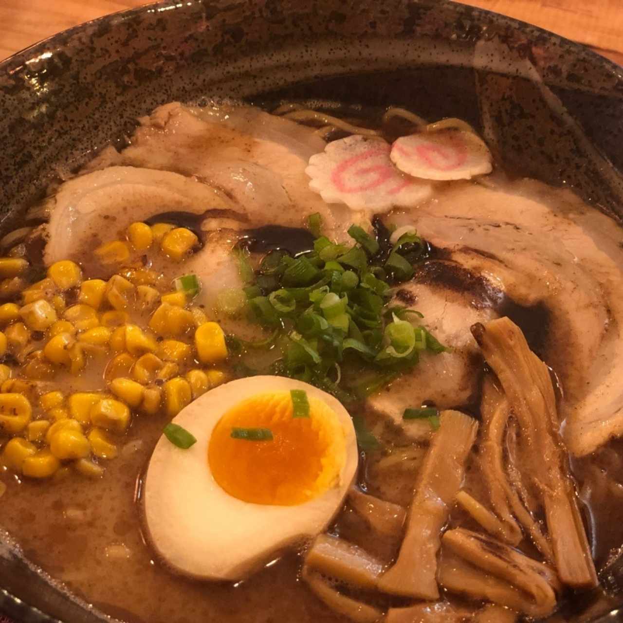 black garlic tonkatsu