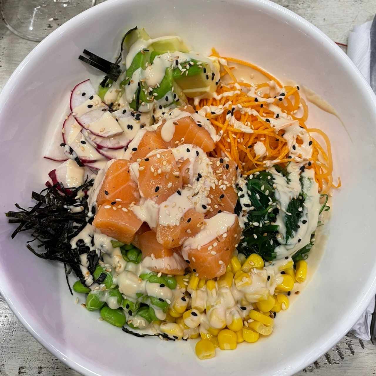 Poke de Salmón 