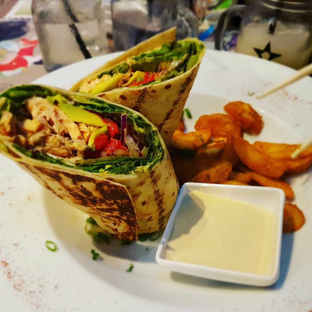 Wrap de salmón
