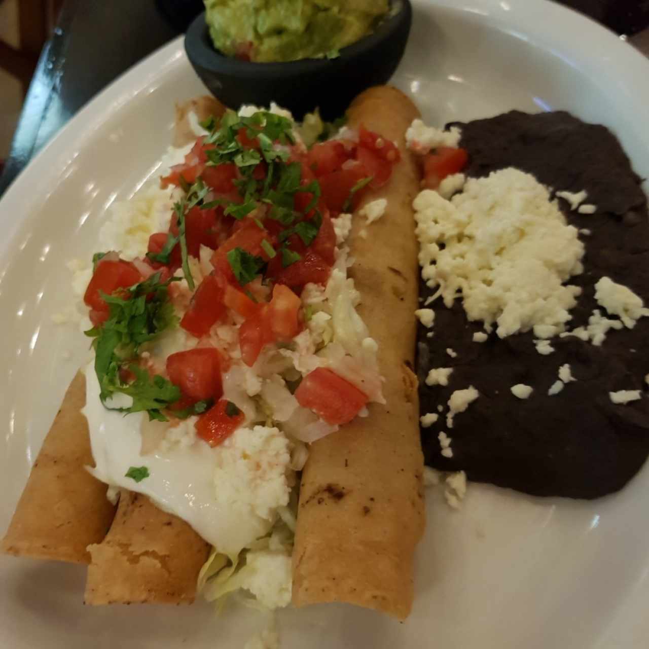 flautas de pollo