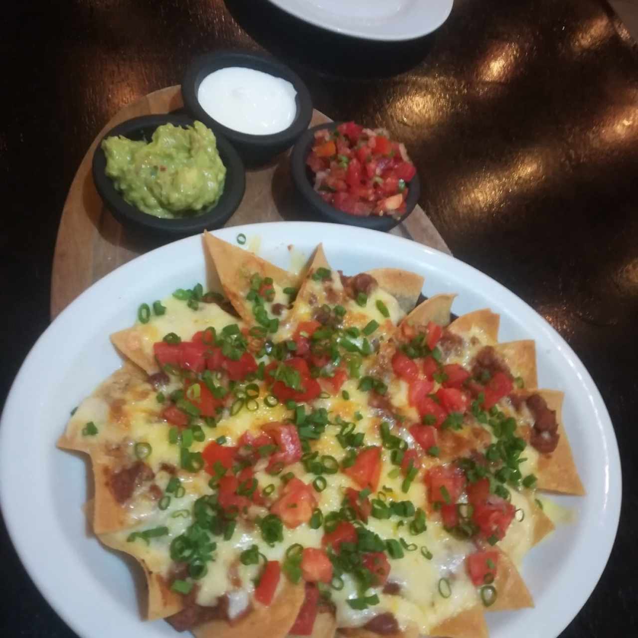 nachos 3 quesos