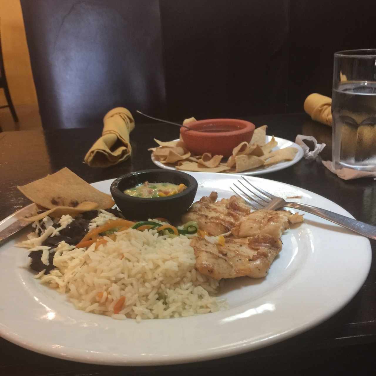 filete de pechuga en salsa de la casa 