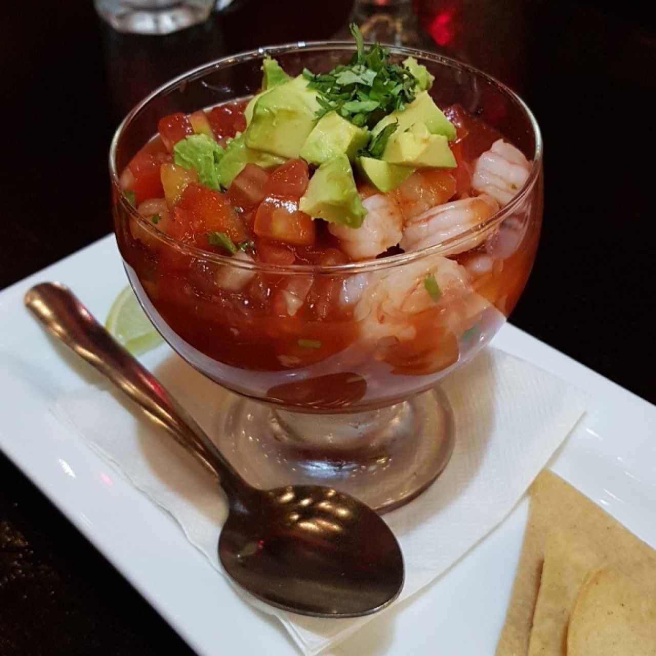 ceviche de camarón