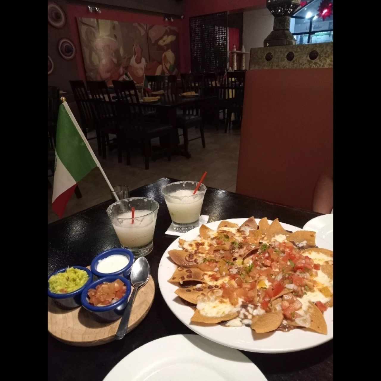 nachos con carne 