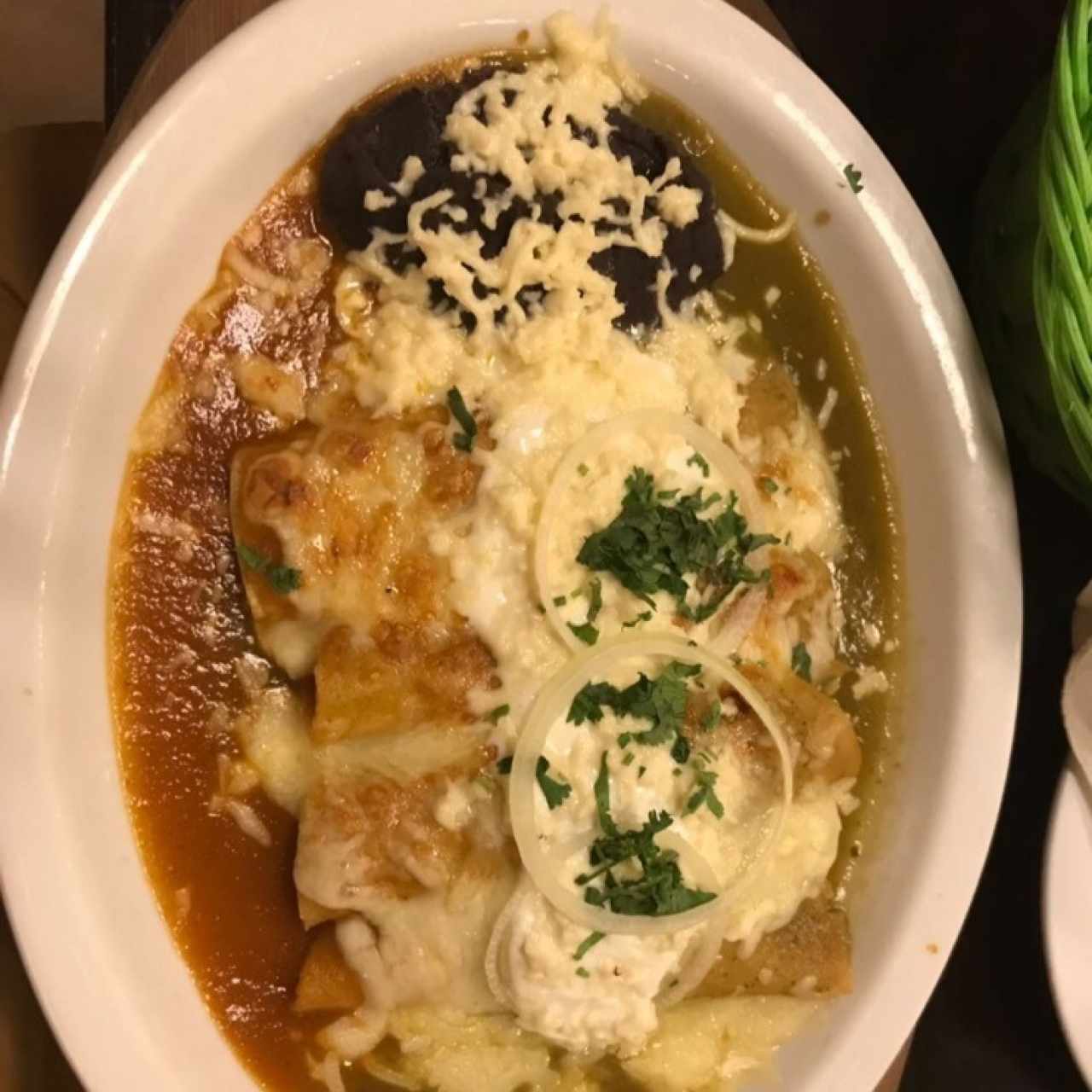 enchiladas divorciadas