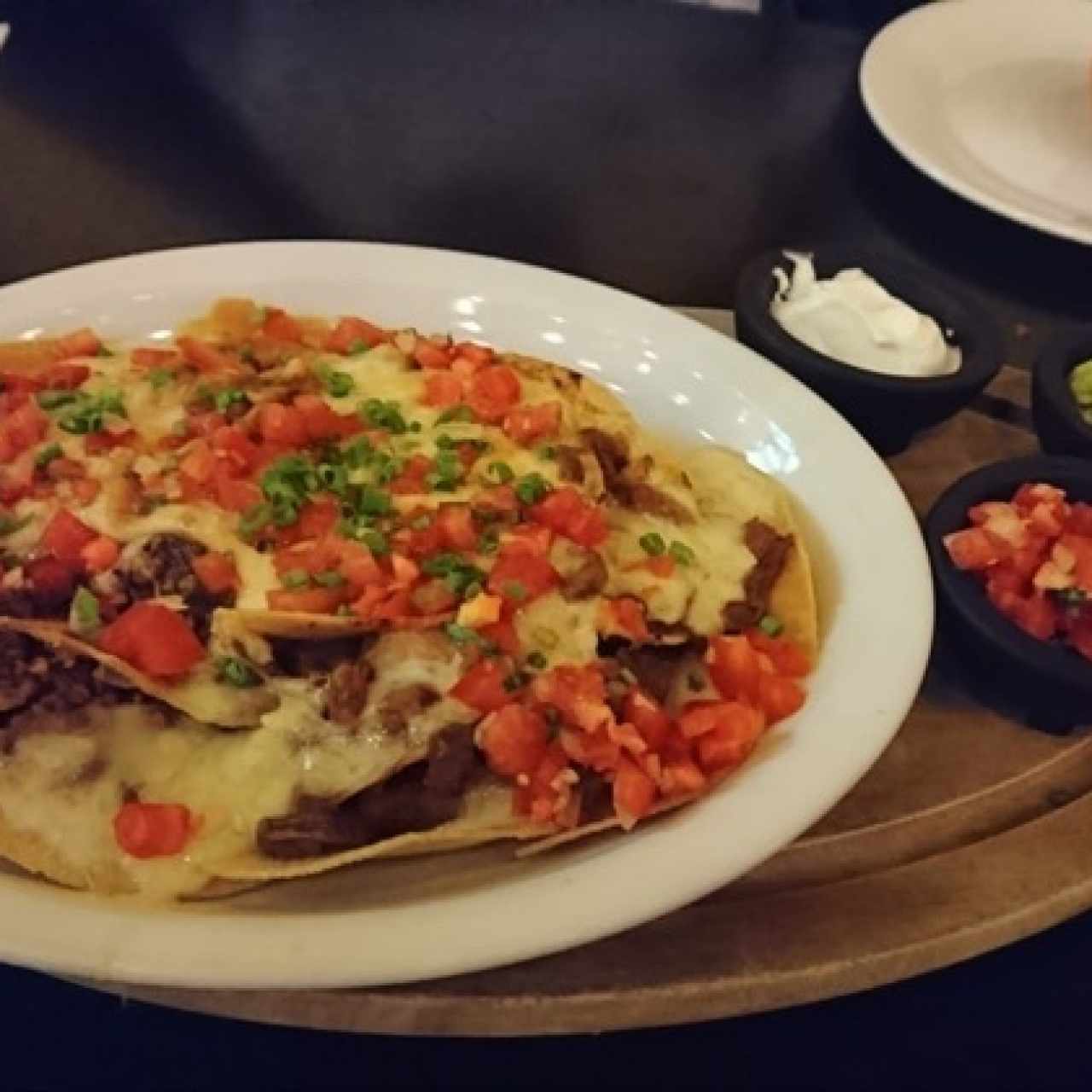 Nachos con Chile