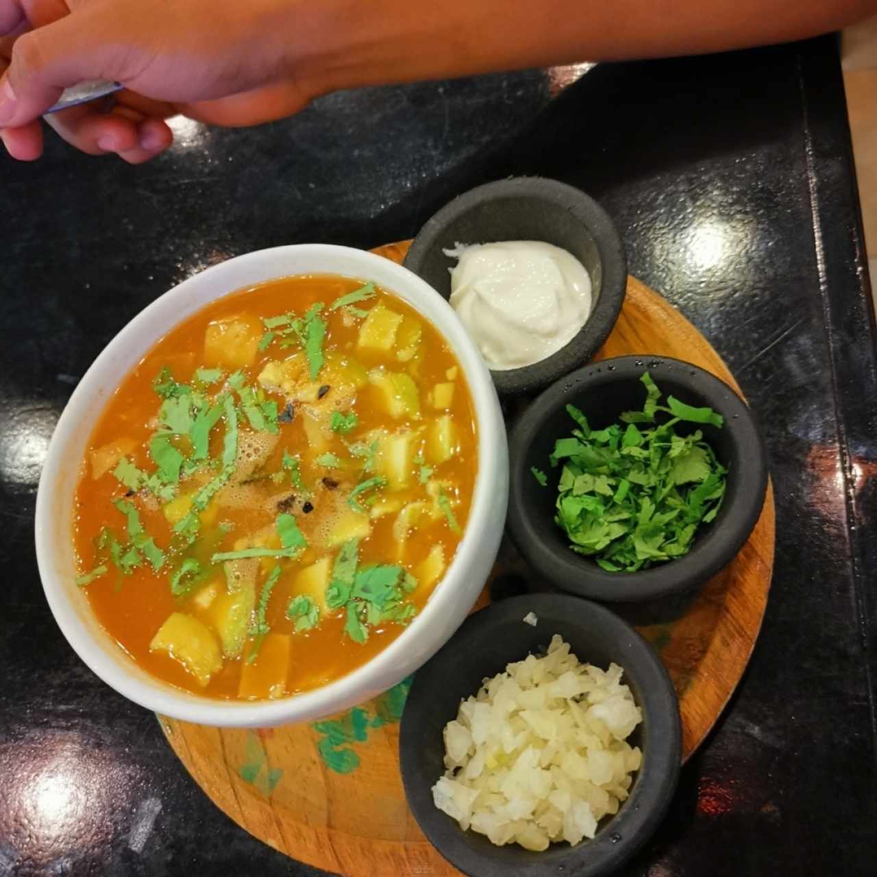 sopa azteca 