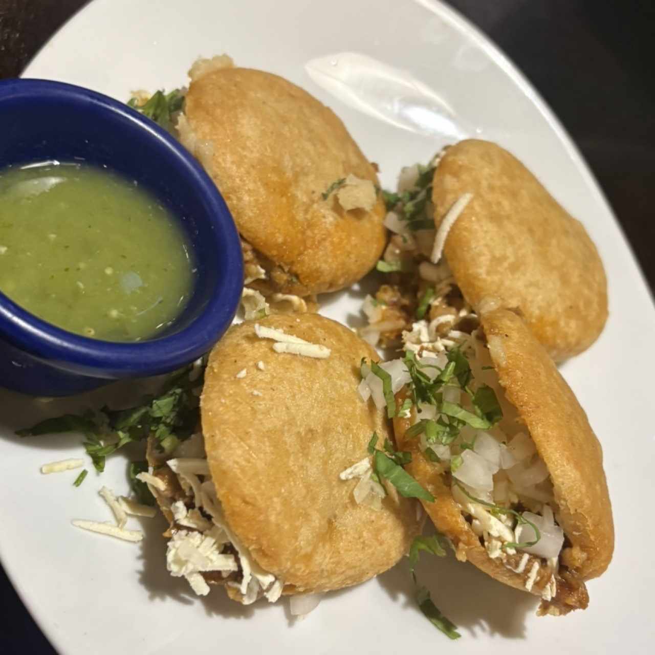Entradas - Gorditas de Chicharrón