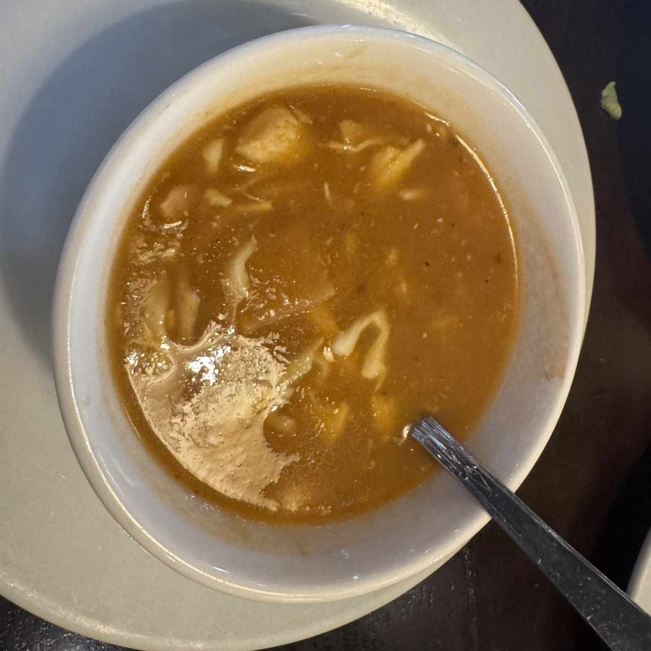 Sopa de tortilla 