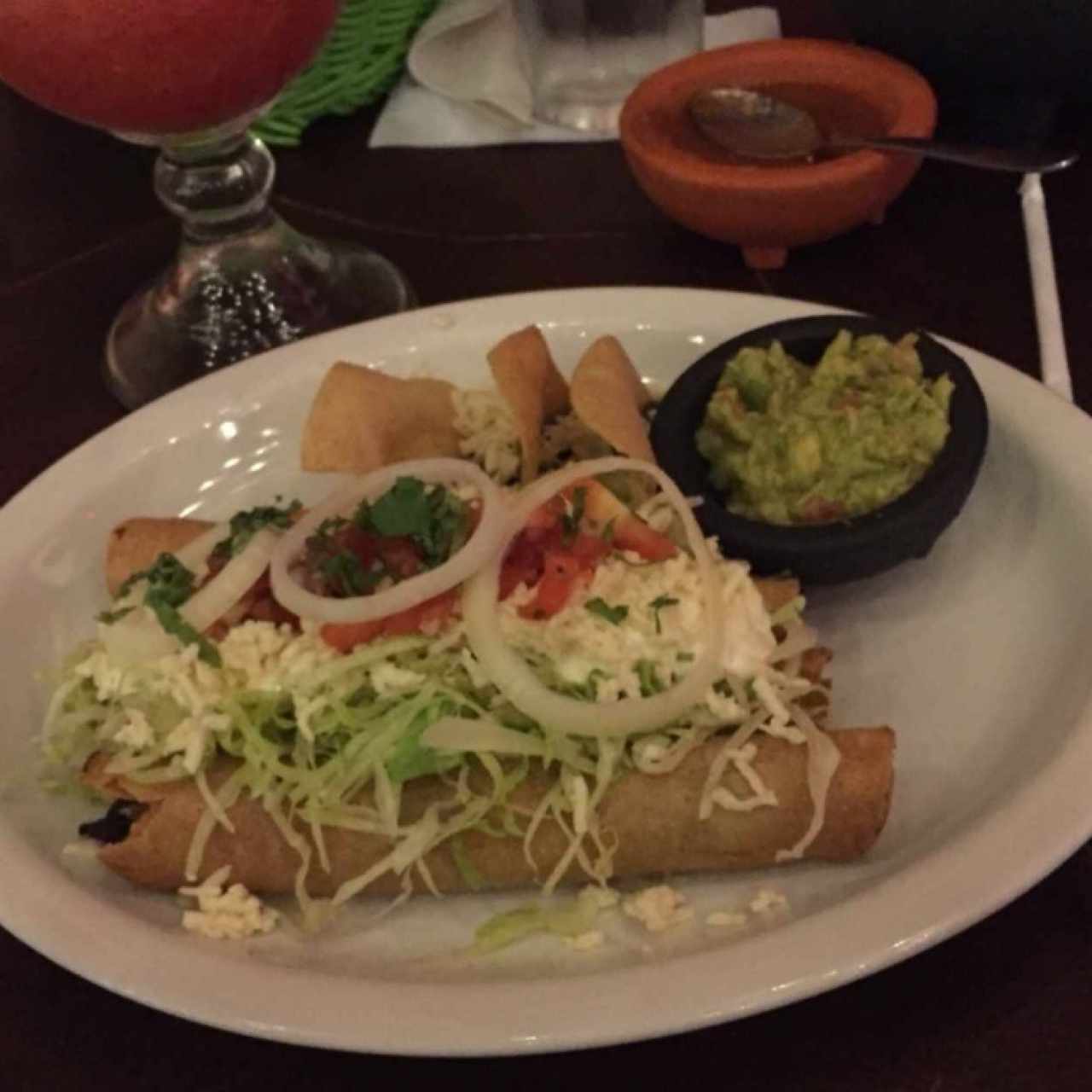 Flutas de pollo