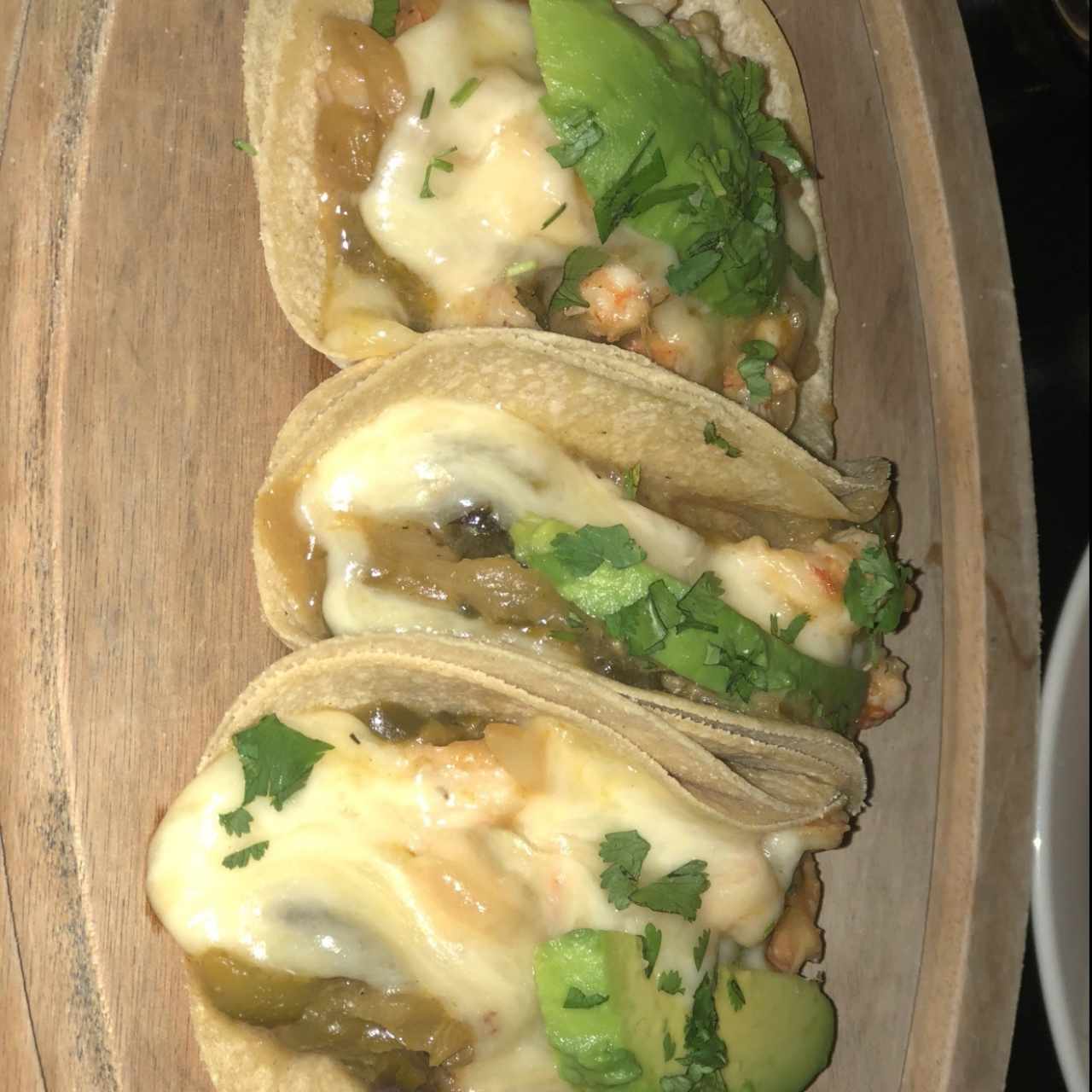 tacos de langostino