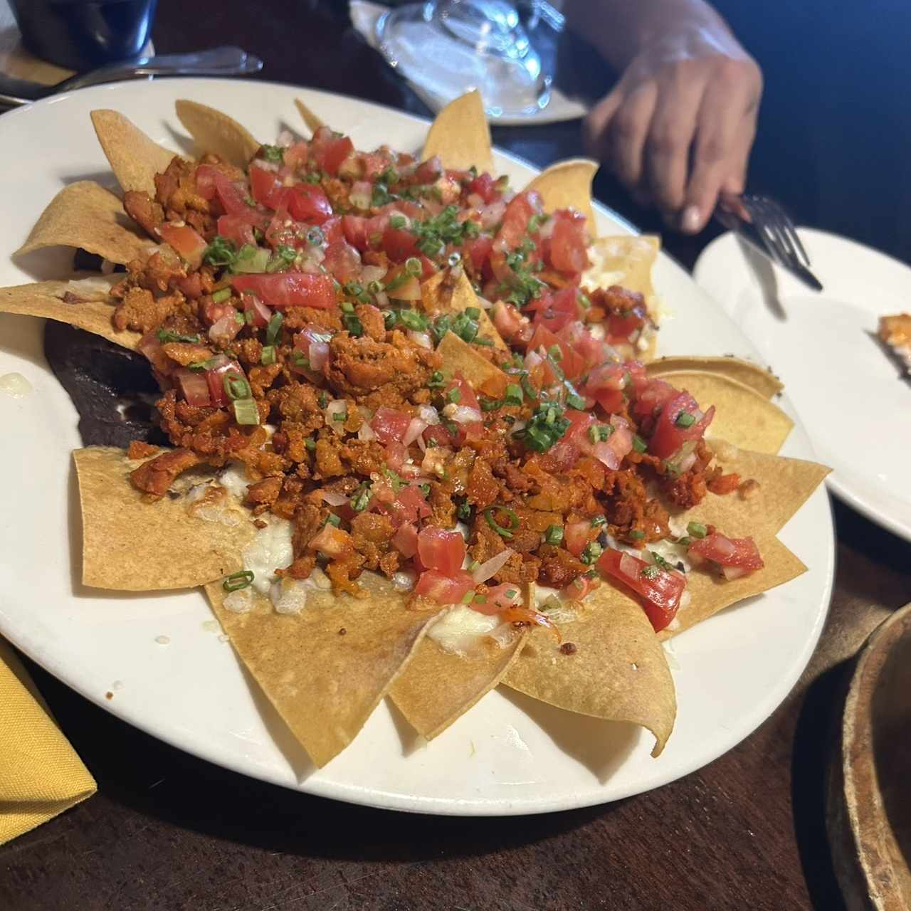Nachos al pastor 