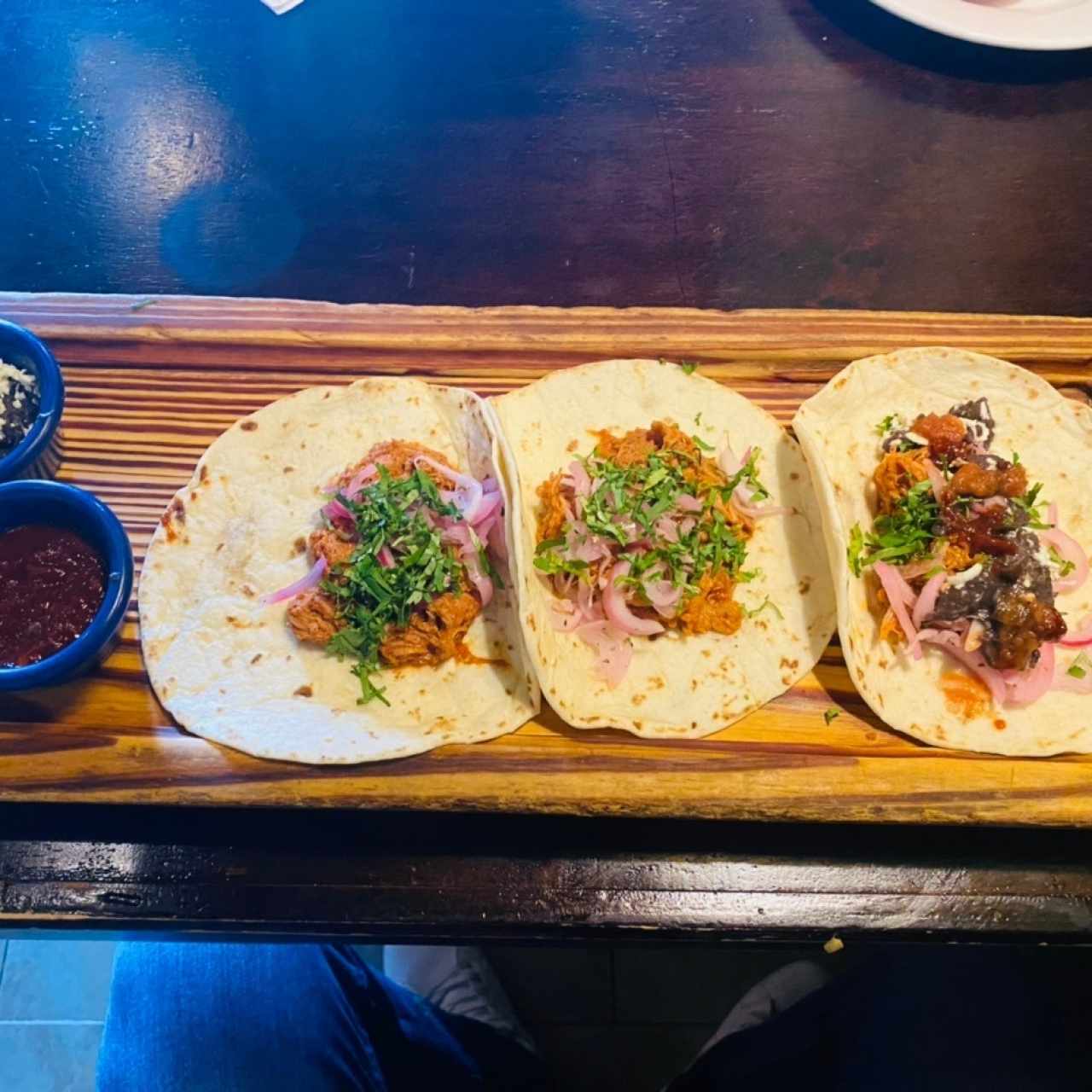 Tacos de cochinilla 
