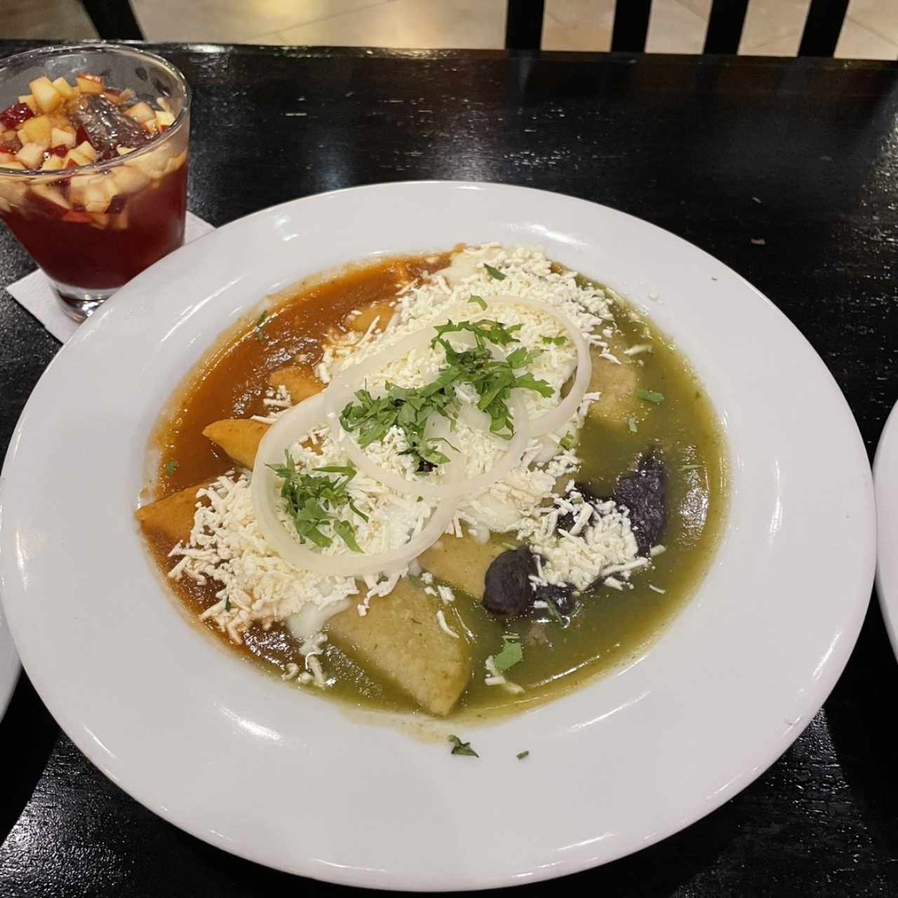 Enchiladas - Salsa Divorciada