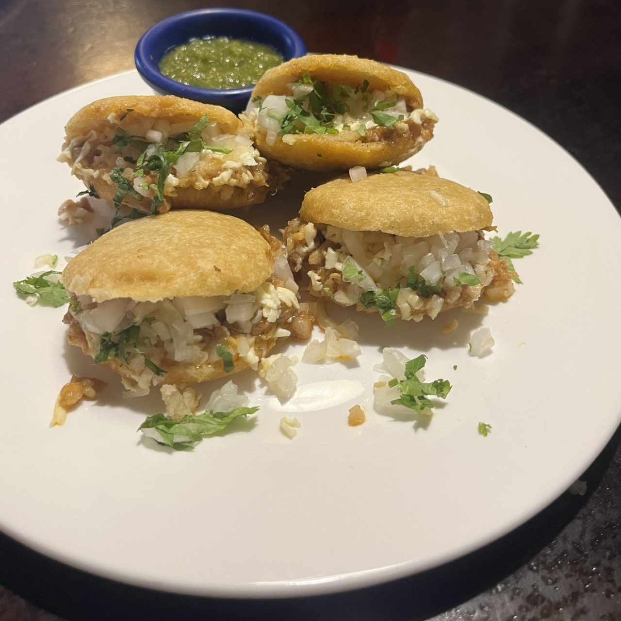 Entradas - Gorditas de Chicharrón
